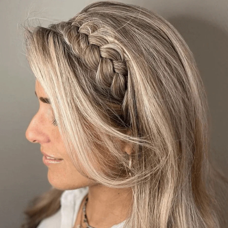 Infinity Viènne Braid - Creamy Toffee - Messy Braid - Middenblond