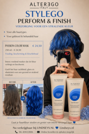 Alter Ego - Passion Color Mask - Electric Blue - 250 ml