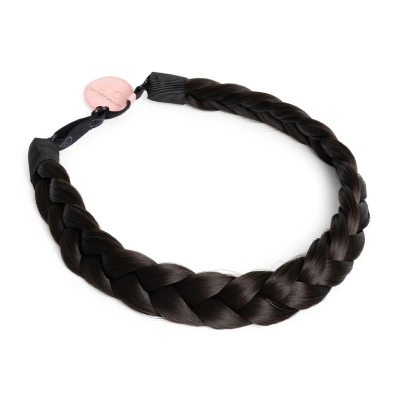 Infinity Lizzy Braid - Havana Roots  - Regular Braid - Donkerbruin