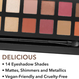 W7 - Delicious - Natural en Berry - oogschaduw pallet