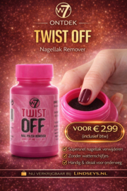 W7 - Twist Off Nail Polish - Nagellak remover - 120 ml