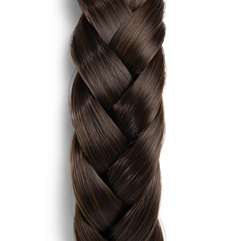 Infinity Lizzy Braid - Auburn Sugar - Regular Braid - Middenbruin