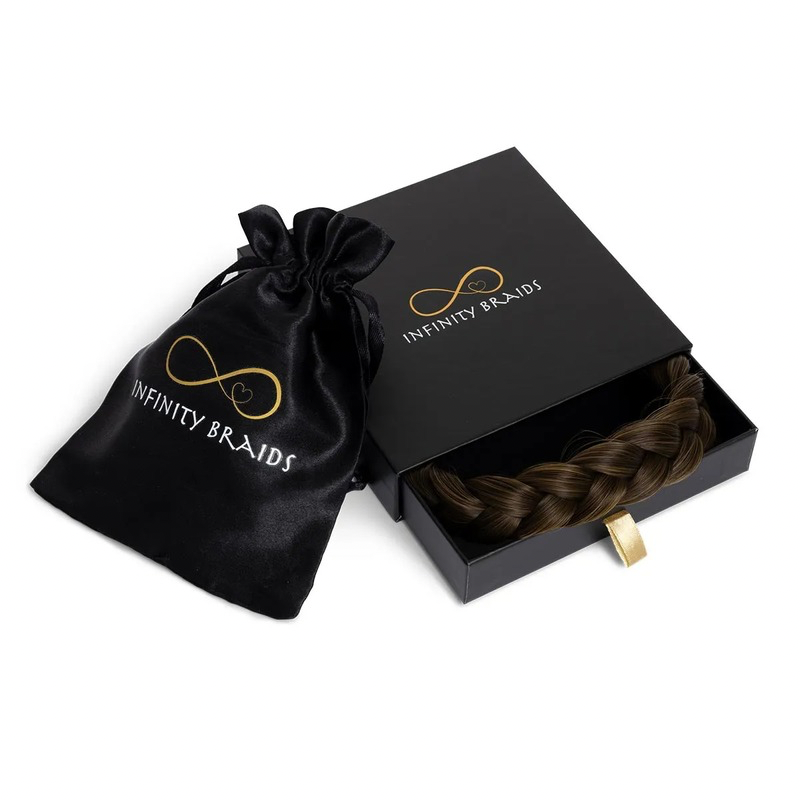 Infinity Lizzy Braid - Copper Bronze - Regular Braid - Koper Brons