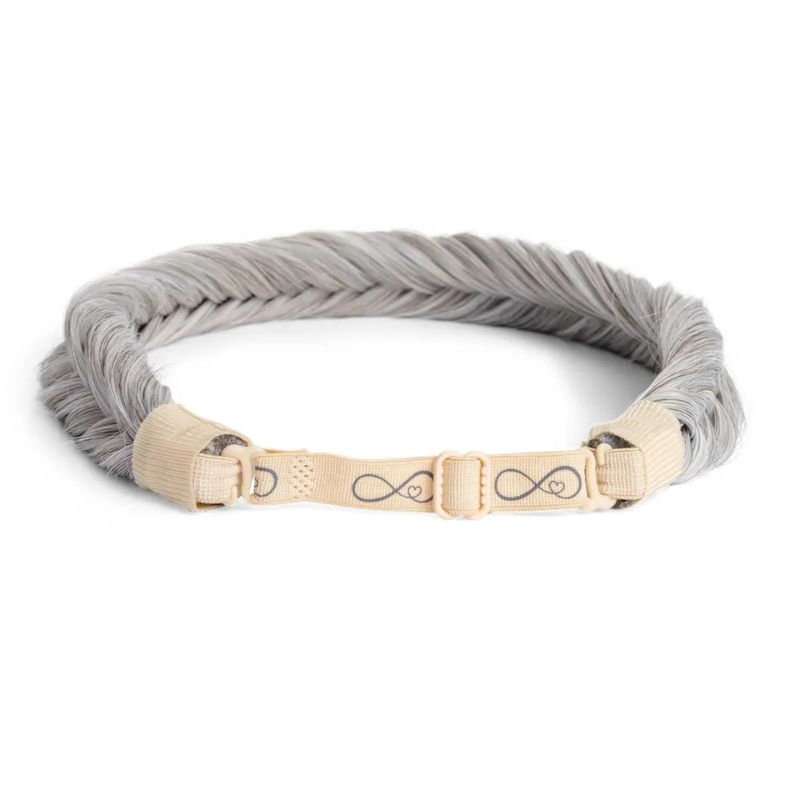 Infinity Jolie Braid - Iced Gold - Fishtail - Grijs
