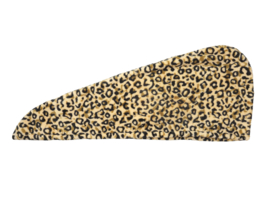 W7 - Hair Drying Turban - Leopard Print