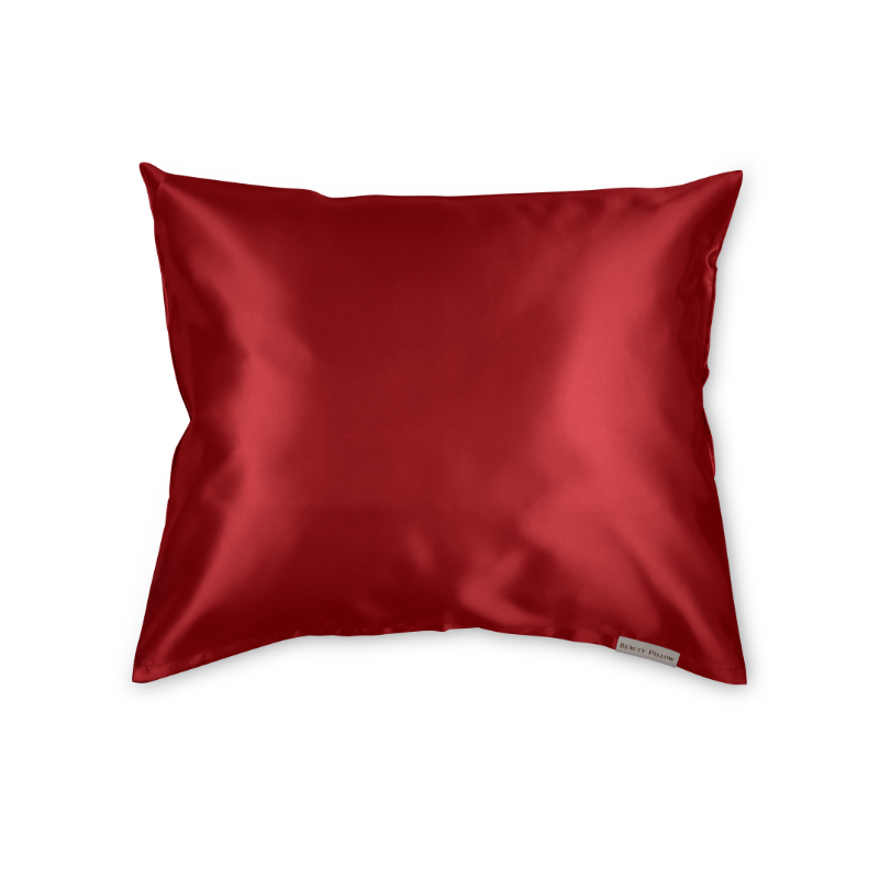 Beauty Pillow - Satijnen Kussensloop Red - Rood - 60x70