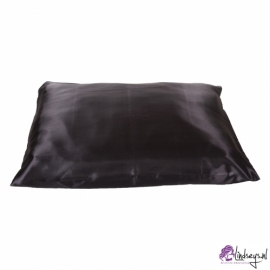 Beauty Pillow - Satijnen Kussensloop - Zwart - 60x70