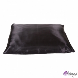 Beauty Pillow - Satijnen Kussensloop - Antraciet - Donkere Grijs / Zwart - 60x70