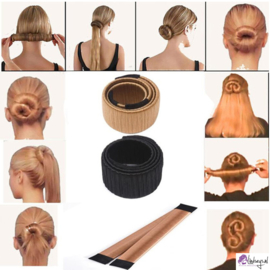 Magic Knot Maker  - Bun Maker - Haar Knot Maker