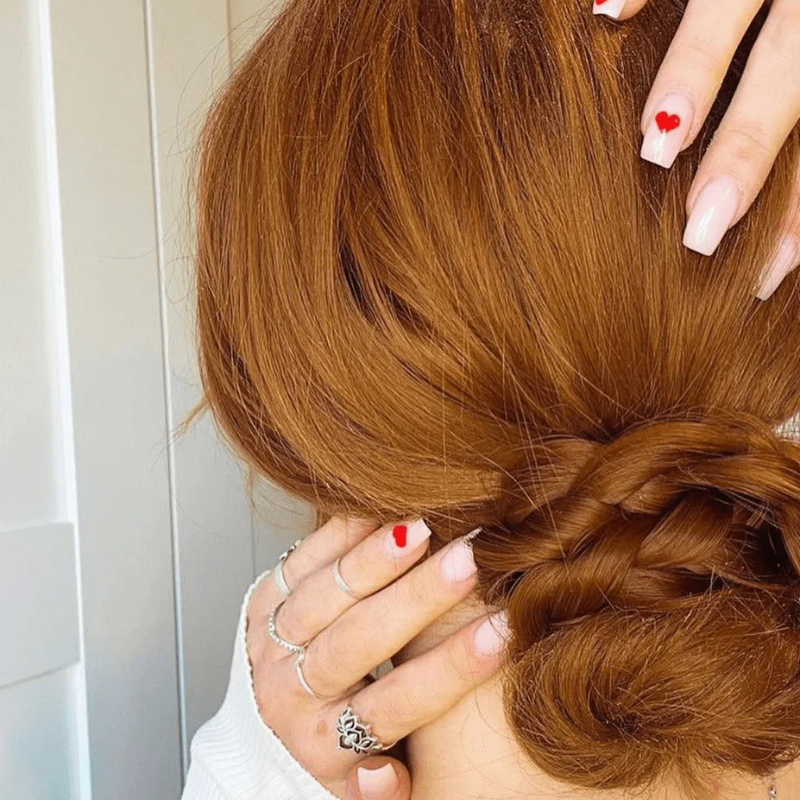 Infinity Lizzy Braid - Ginger - Regular Braid - Koper