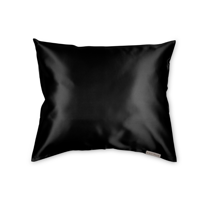 Beauty Pillow - Satijnen Kussensloop - Zwart - 60x70