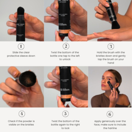Marc Inbane - Tinted SPF50 Powder - Medium -  GRATIS Refill