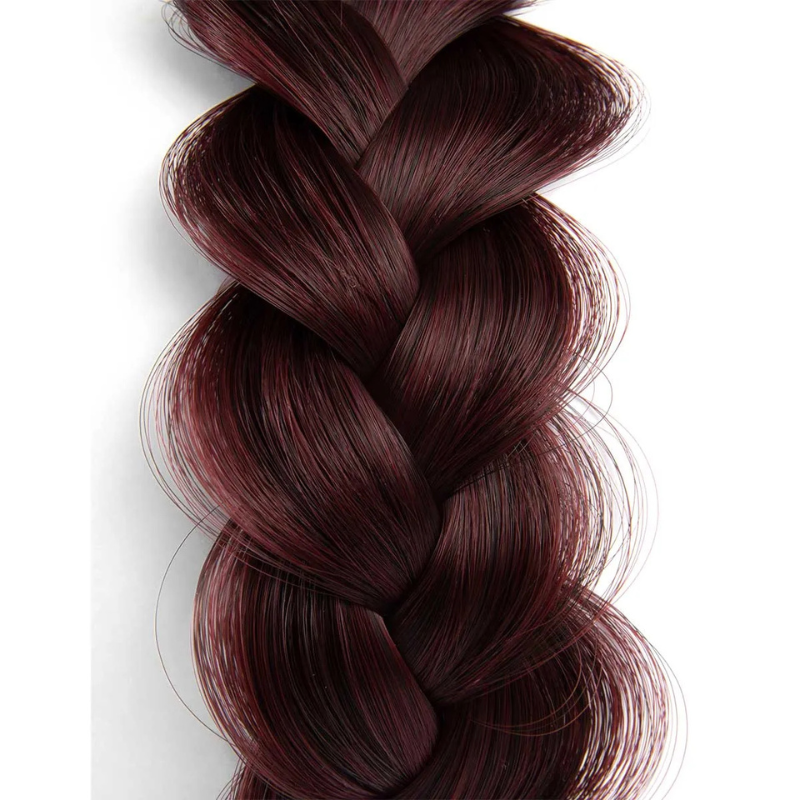 Infinity Viènne Braid - Raspberry Ice - Messy Braid - Mahonie Rood / Bruin