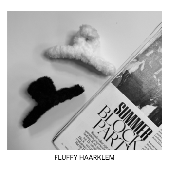Fluffy-haarklemmen