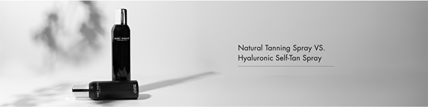 Natural Tanning Spray vs. Hyaluronic Self-Tan Spray