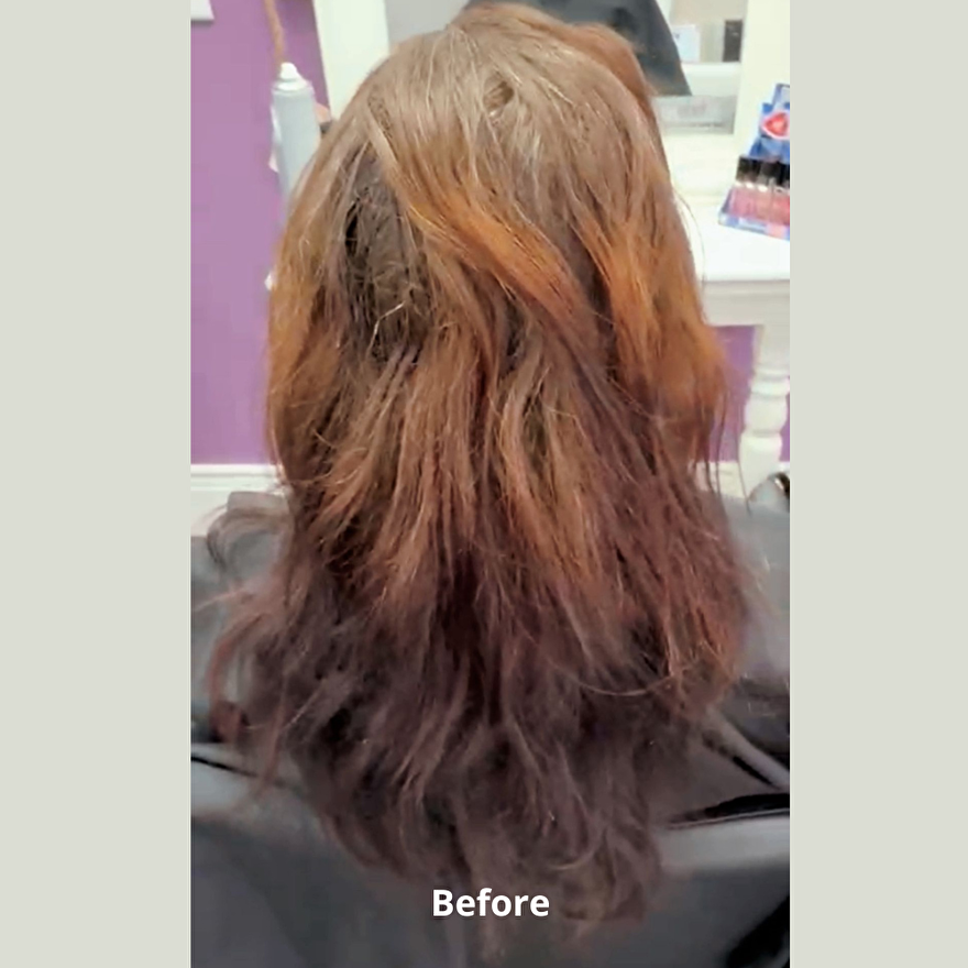 Herstel beschadigd krullend haar met olaplex