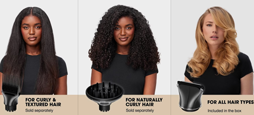 voor ieder haartype is deze f&ouml;hn geschikt