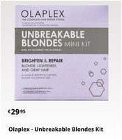 olaplex set speciaal voor bond en grijs haar