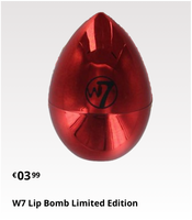 w7 lip bomb