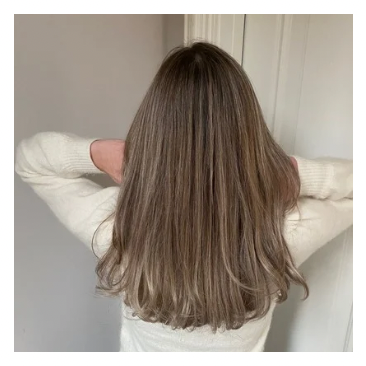 ass blond haar