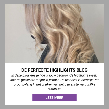 In deze blog lees je hoe ik jouw gedroomde highlights maak, voor de gewenste diepte in je haar. De techniek is namelijk van groot belang in het creëren van het gewenste, natuurlijke resultaat.