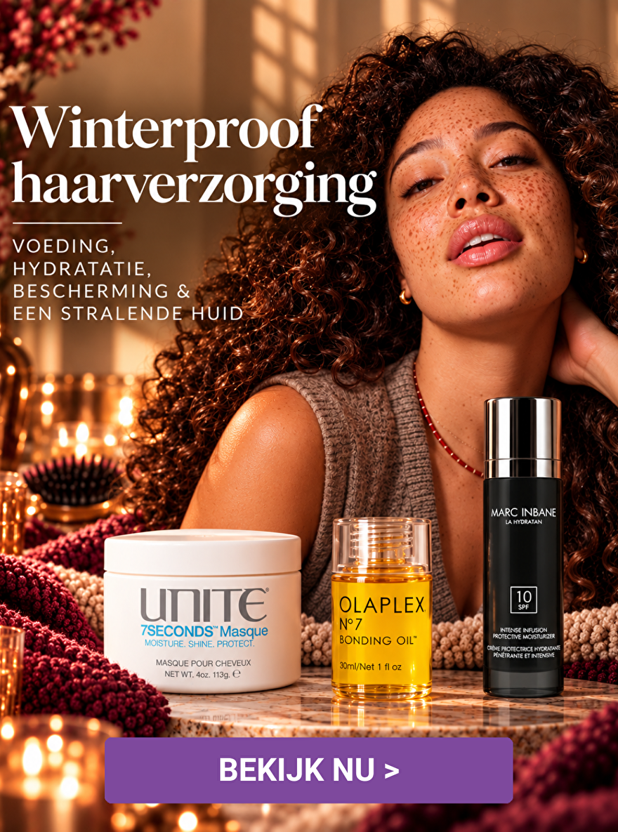 Winterproof haarverzorging  Zacht en glanzend de winter door  Voedende haarmaskers, leave-ins en anti-frizz verzorging voor gezond en glanzend haar tijdens de koudere maanden.