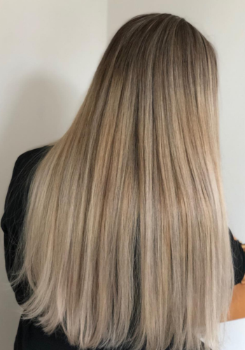 highlights ash blond