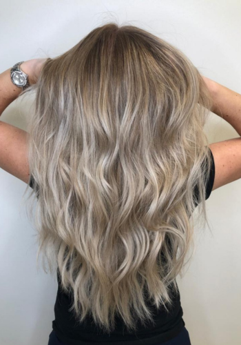 highlights zandkleur blond