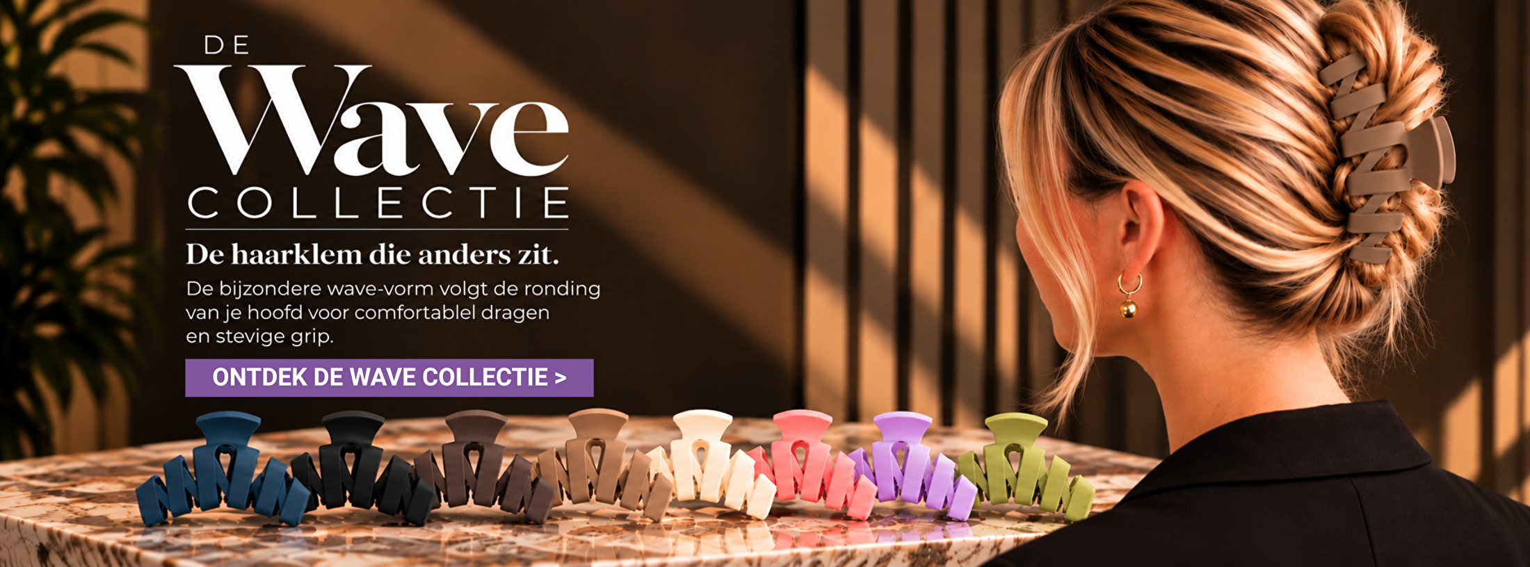 Wave Haarklemmen – Ontdek de Wave Collectie