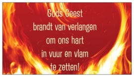 [Giftcards] Gods Geest brandt van verlangen