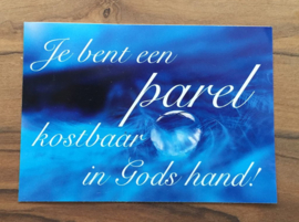 Sticker blauw/roze