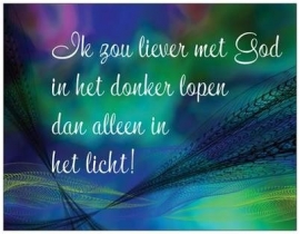 OP=OP Ik zou liever met God...