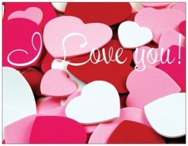 Valentijnsdag I Love you