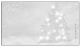 Giftcard 25 st. Kerst is feest van licht