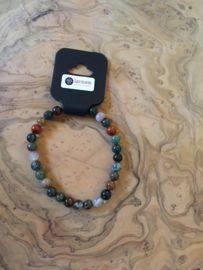 Natuurstenen armband (smal)