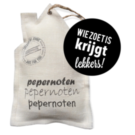 Huisje wit 'Pepernoten