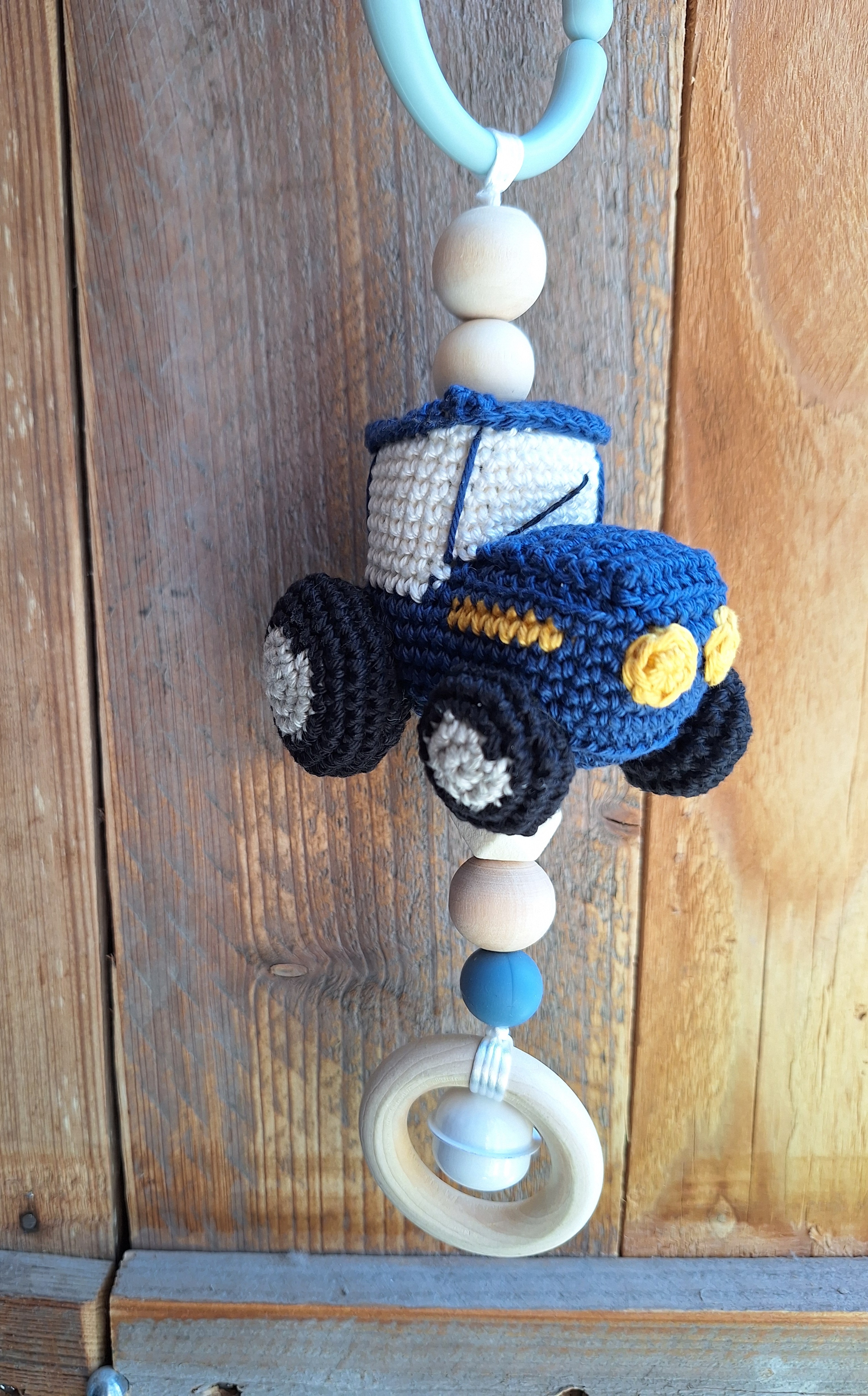 Wagenhanger tractor blauw