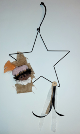 Sinterklaas-krans ster 25 cm