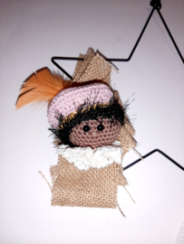 Sinterklaas-krans ster 25 cm