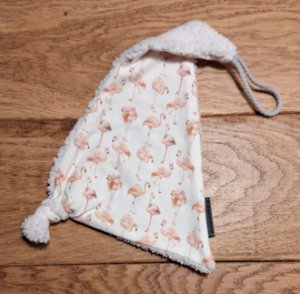 Speendoekje flamingo teddy