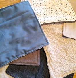 Tissuedoos blauw