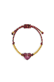 Armband geknoopt hart