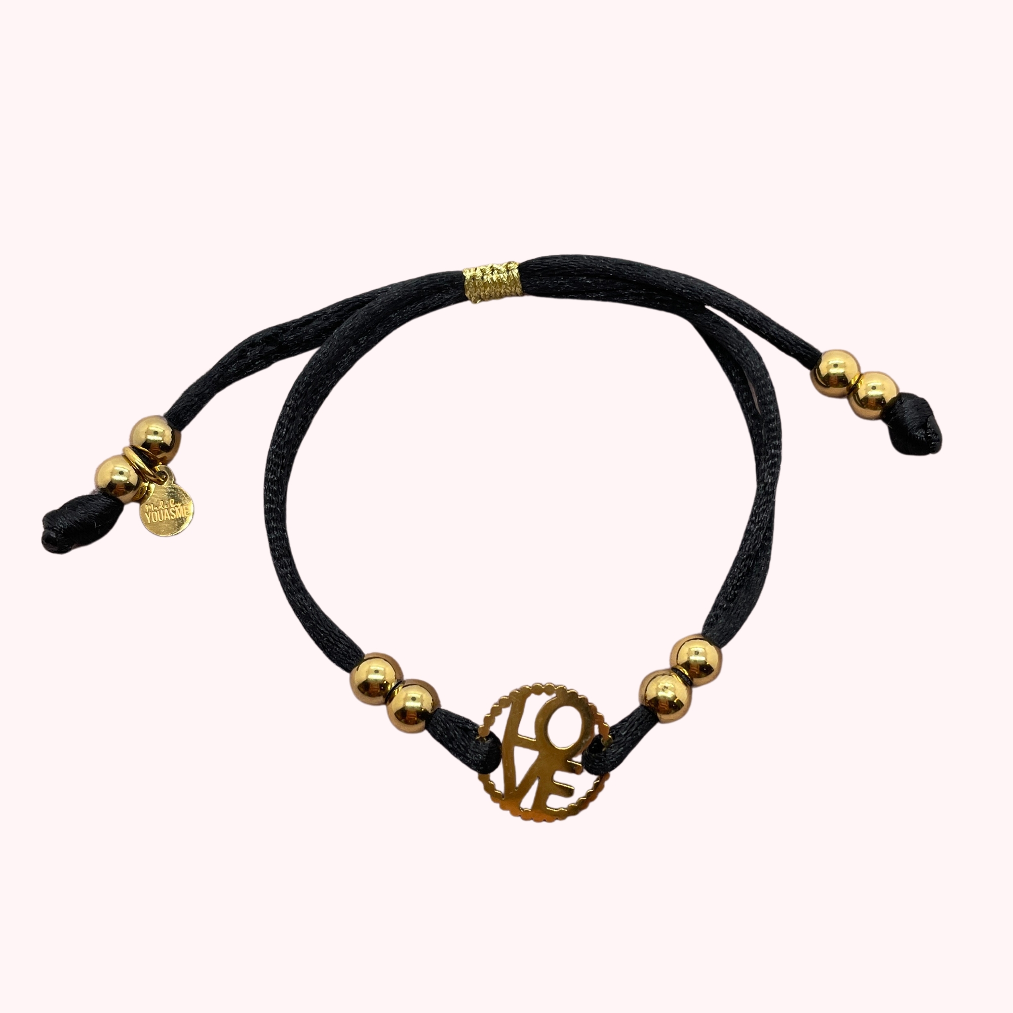 Armbandje Met Love-Bedel