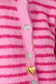 Ketting lang met dicht hart. GROOT