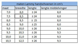 Lammy Fingerhandschuhe Schwarz