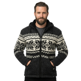Pure Wool vest Jan - Antraciet