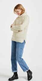 Aran Woollen Mills Sweater Loeki - Natural