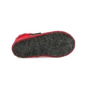 Haflinger dames pantoffel Paul - Rood