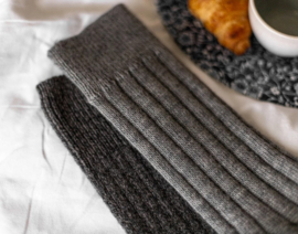 Wollen sokken Yuki - Antraciet