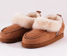 Shepherd slipper Albina - Chestnut